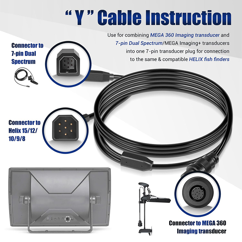 720107-1 Transducer-Adapterkab – Fish Finder Cable Bewertung und Preis