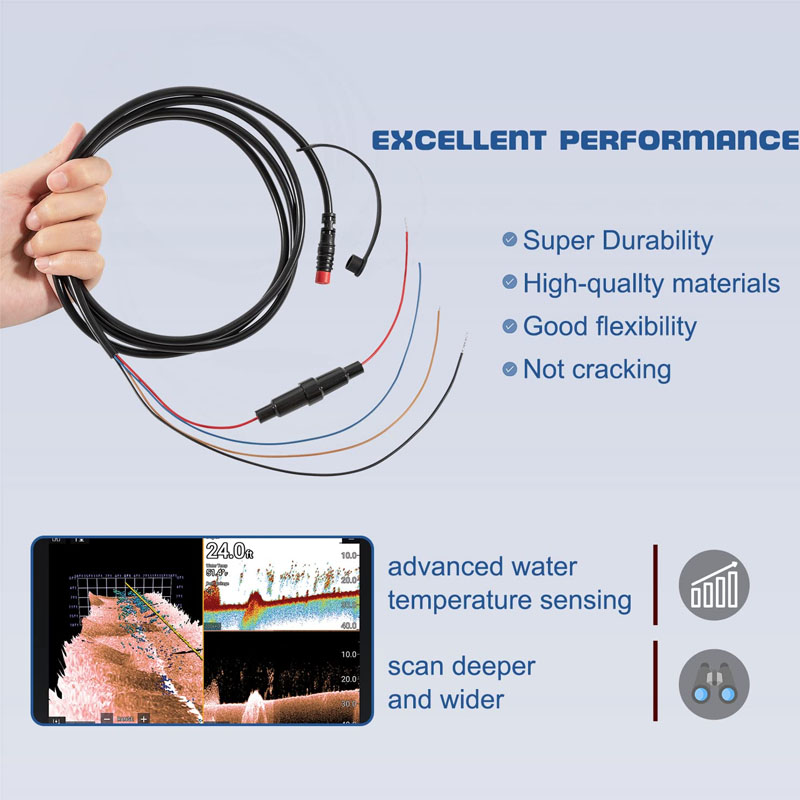 010-12199-04 Strom-/Datenkabel – Fish Finder Cable Bewertung und Preis